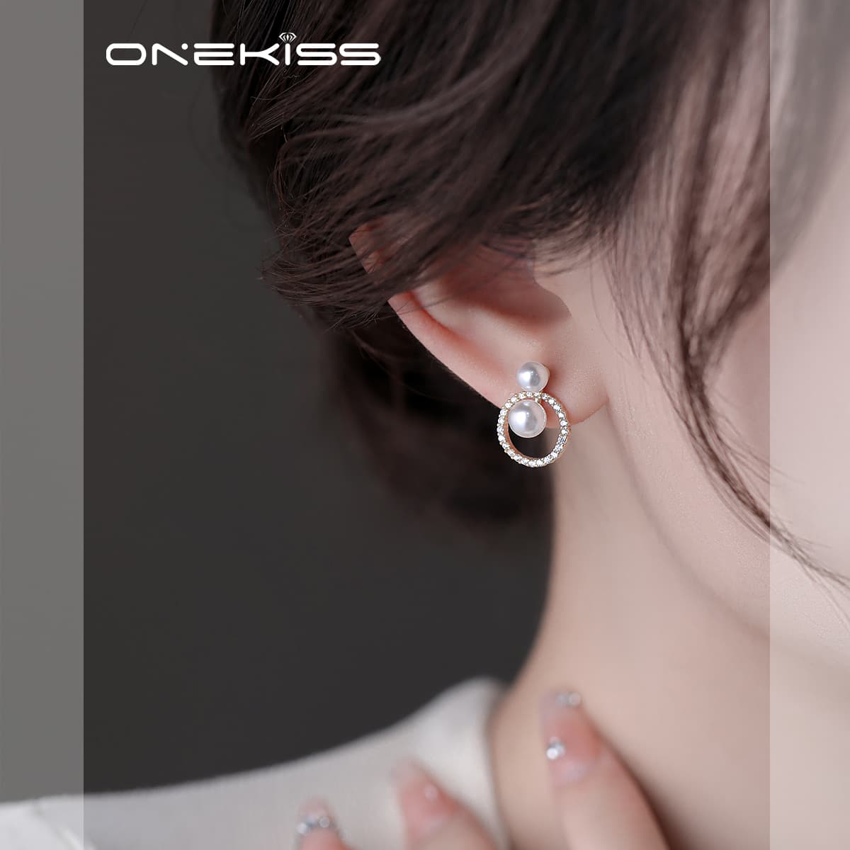 Серьги ONEKISS Серьги-гвоздики Женские - изображение 4