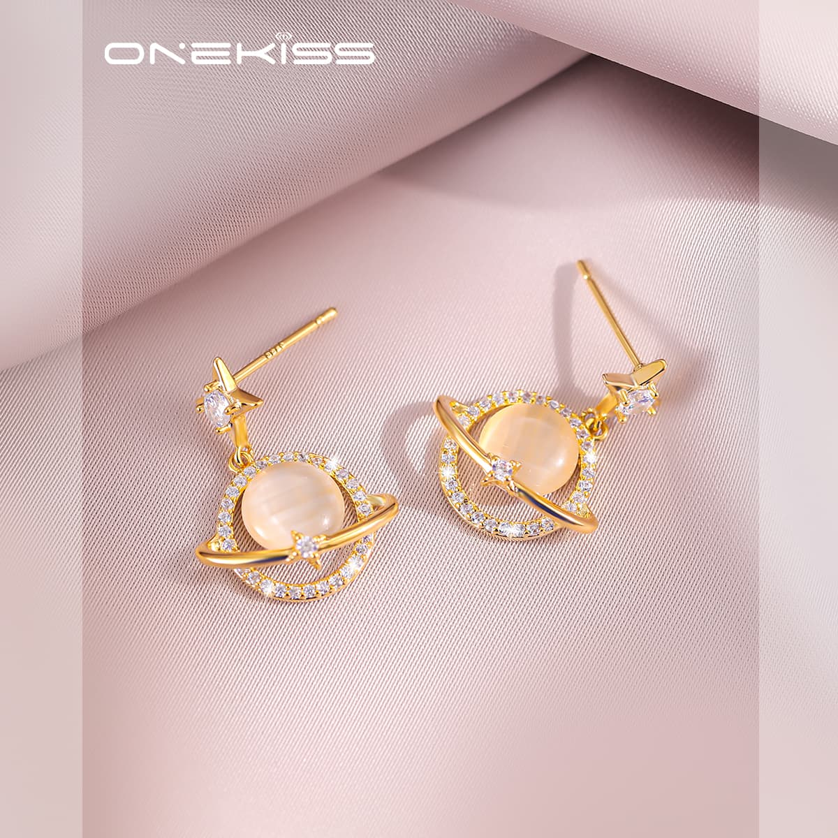 Серьги ONEKISS Серьги-гвоздики Женские - изображение 7