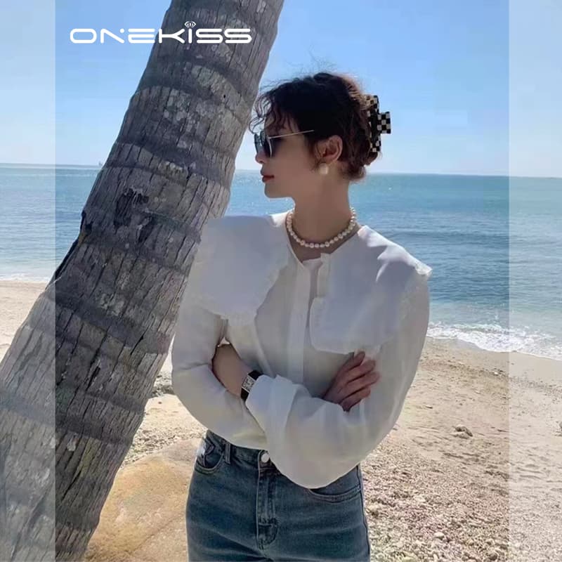 Ожерелье ONEKISS Золото Покрытый Медный Цепочки и ожерелья Женские - изображение 5