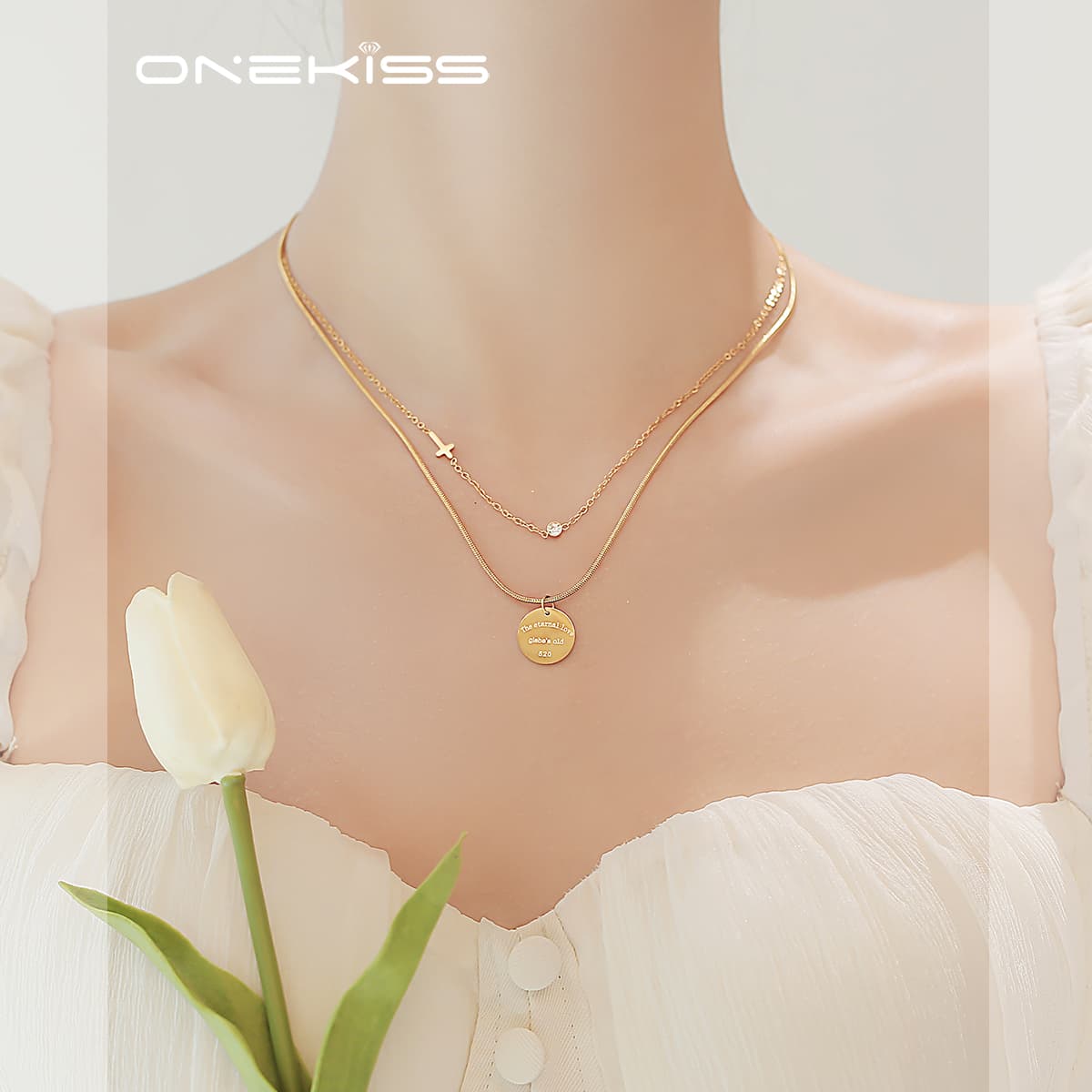 Ожерелье ONEKISS Цепочки и ожерелья Женские - изображение 2
