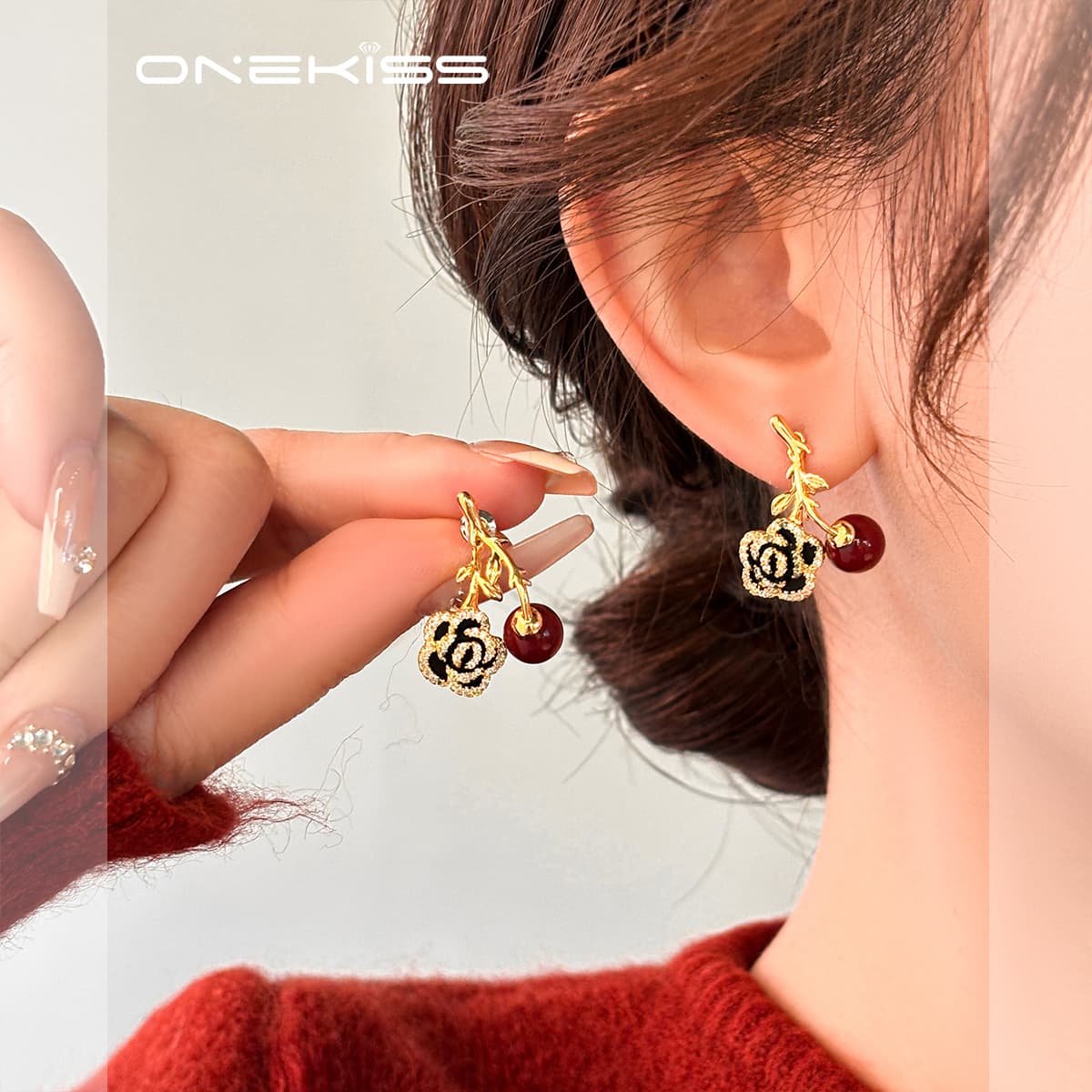 Серьги ONEKISS Серьги-гвоздики Женские - изображение 2