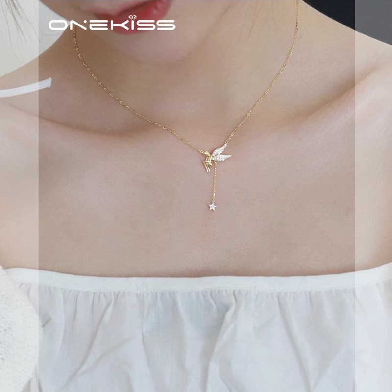 Ожерелье ONEKISS Циркон Цепочки и ожерелья Женские - изображение 6