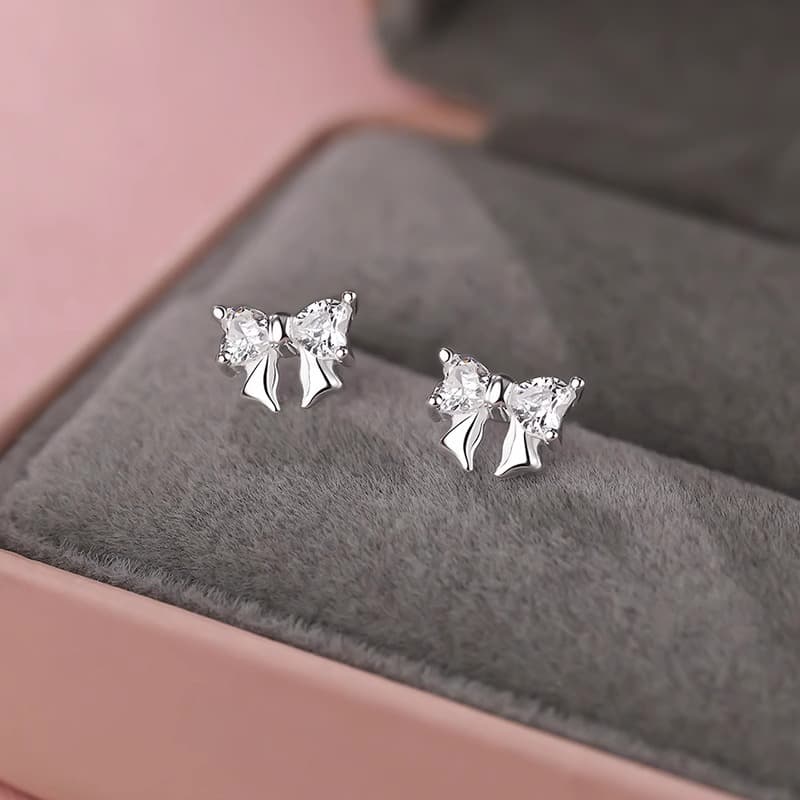 Серьги ONEKISS 999 Серебряная игла серебро с содержанием примерно 0,045G золото-покрытая медь искусственный фианит - изображение 5