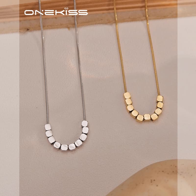 Ожерелье ONEKISS Титановая сталь Цепочки и ожерелья Женские - изображение 4