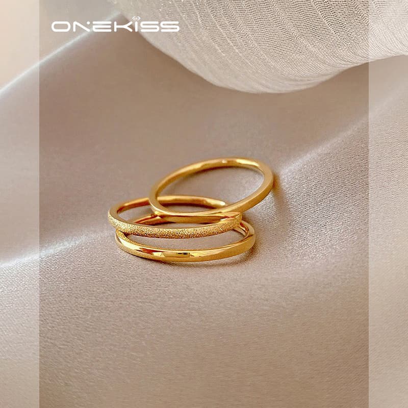 Кольцо ONEKISS Кольца Женские - изображение 8