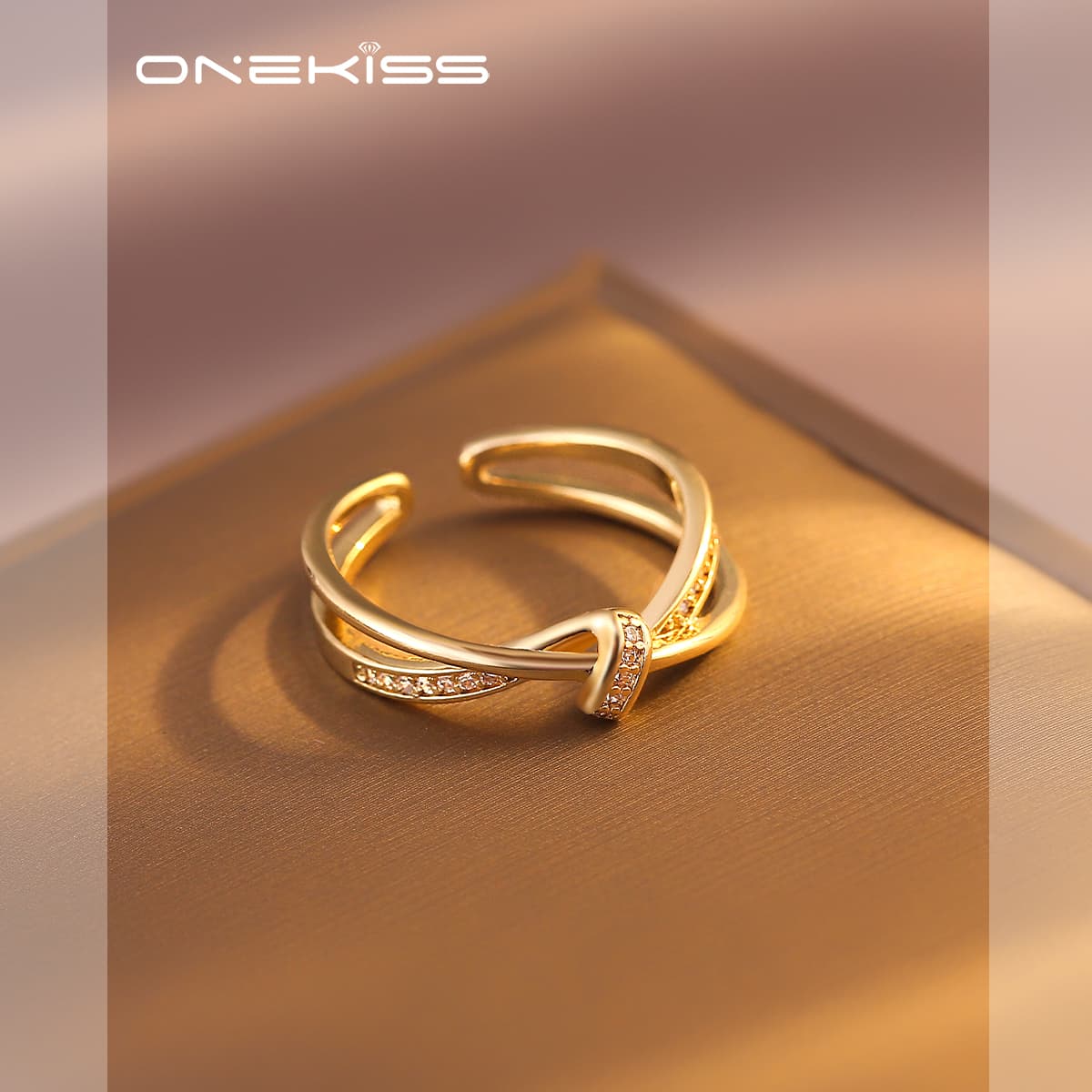 Кольцо ONEKISS Кольца Женские - изображение 5