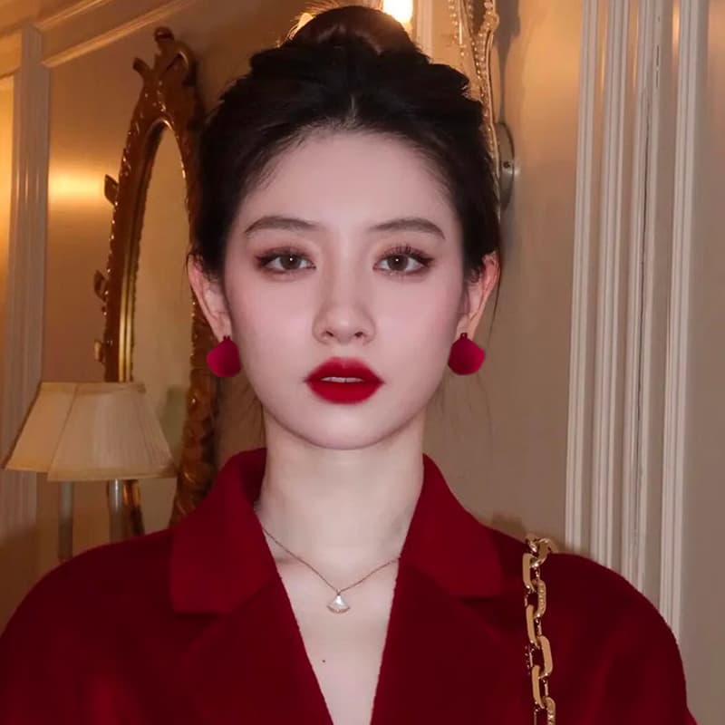 Серьги ONEKISS Серьги с покрытием из золота медного флокового материала женские - изображение 3