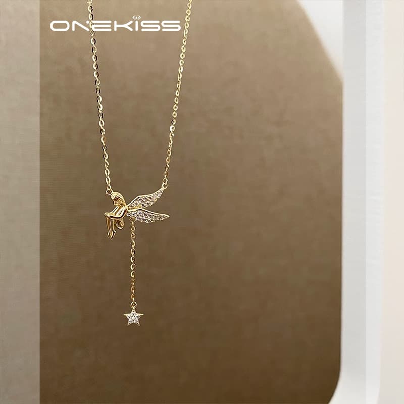 Ожерелье ONEKISS Циркон Цепочки и ожерелья Женские - изображение 3