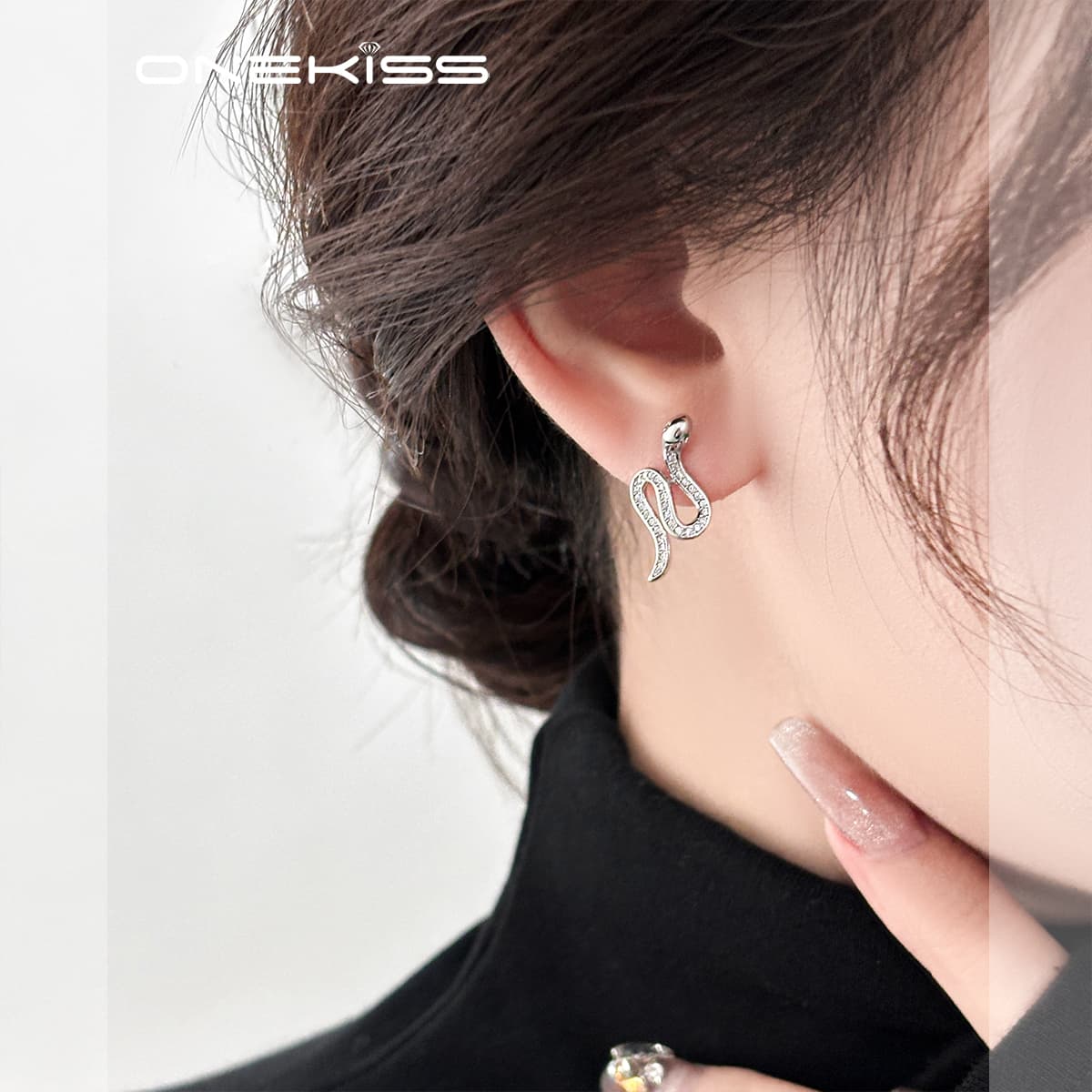 Серьги ONEKISS Серьги-гвоздики Женские - изображение 6