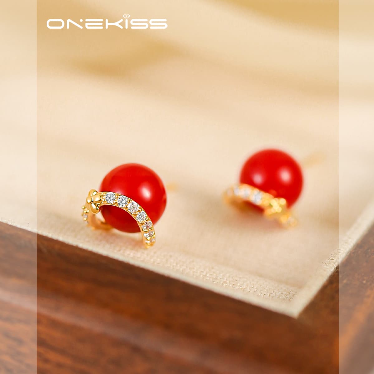 Серьги ONEKISS Серьги-гвоздики Женские - изображение 8