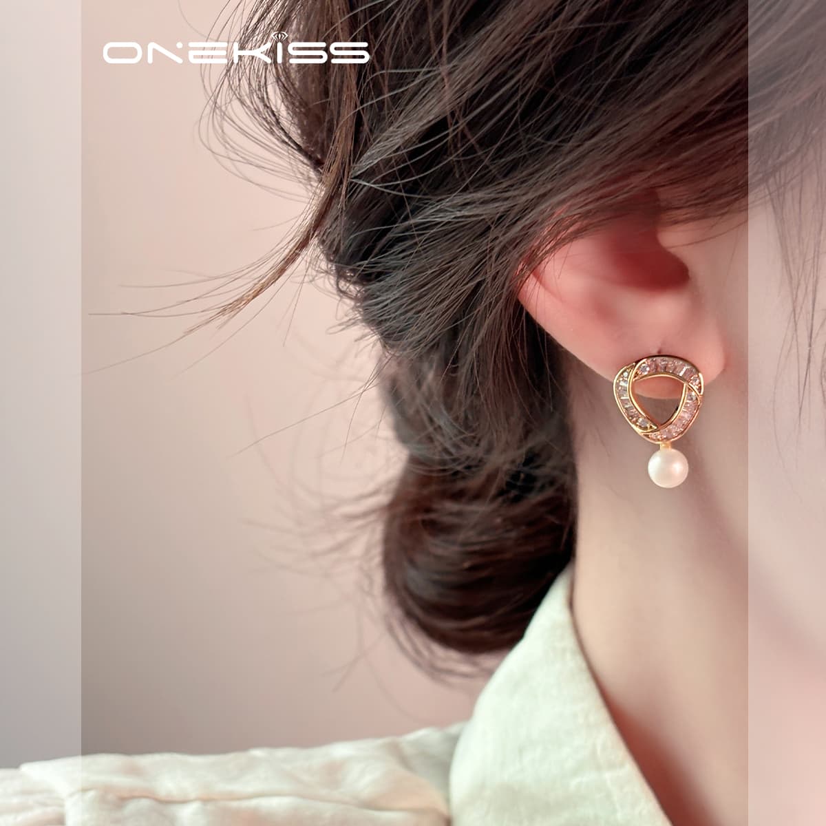 Серьги ONEKISS Серьги-гвоздики Женские - изображение 5