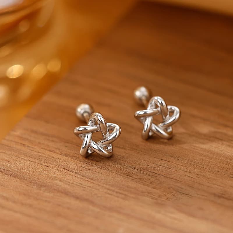 Серьги ONEKISS S999 Серьги из стерлингового серебра с покрытием из золота и меди женские - изображение 3