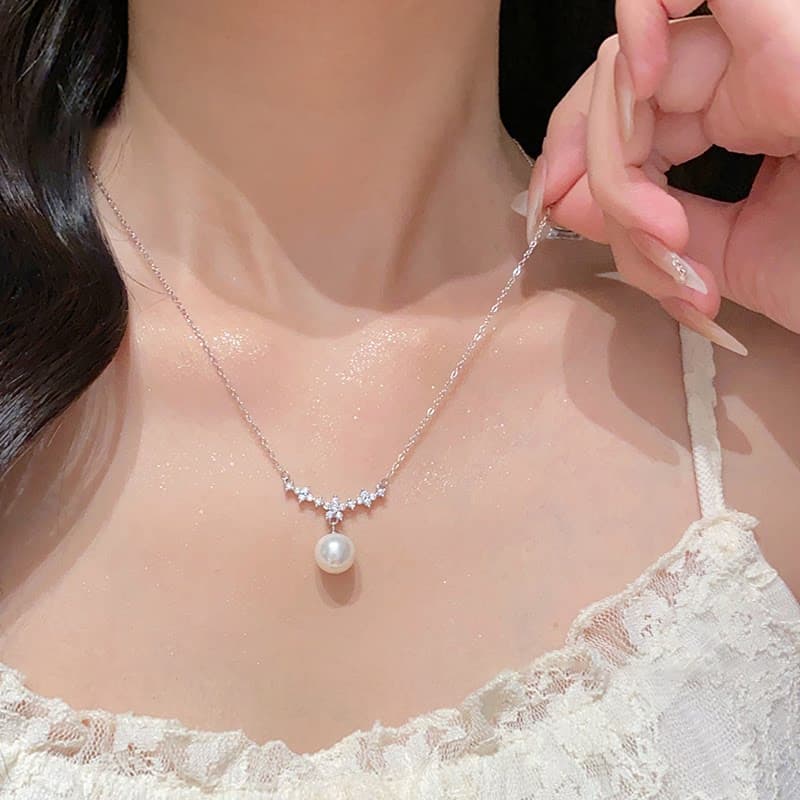 Ожерелье ONEKISS Циркон Цепочки и Ожерелья Женские - изображение 3