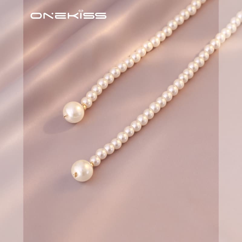 Ожерелье ONEKISS Искусственная жемчужина Цепочки и ожерелья Женские - изображение 8