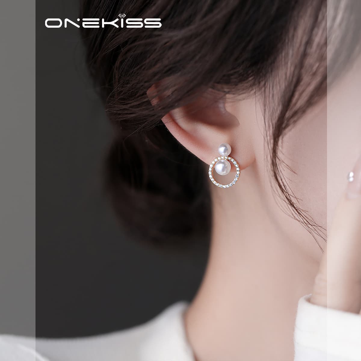 Серьги ONEKISS Серьги-гвоздики Женские - изображение 3