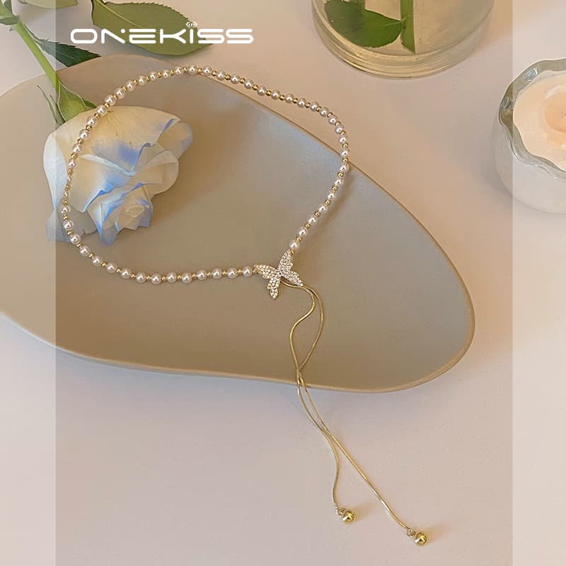 Ожерелье ONEKISS Циркон Цепочки и ожерелья Женские - изображение 6