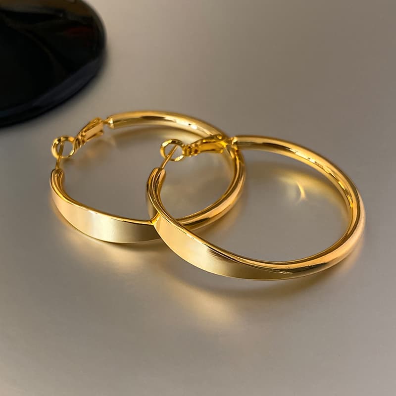 Серьги ONEKISS Серьги из меди с золотым покрытием женские - изображение 2