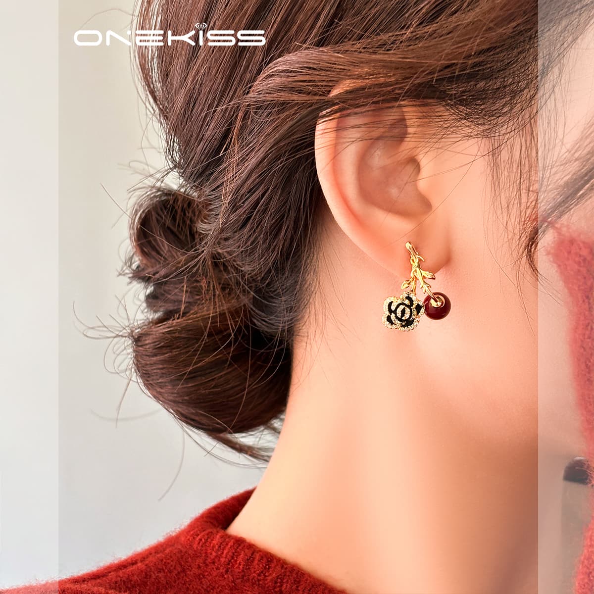 Серьги ONEKISS Серьги-гвоздики Женские - изображение 5