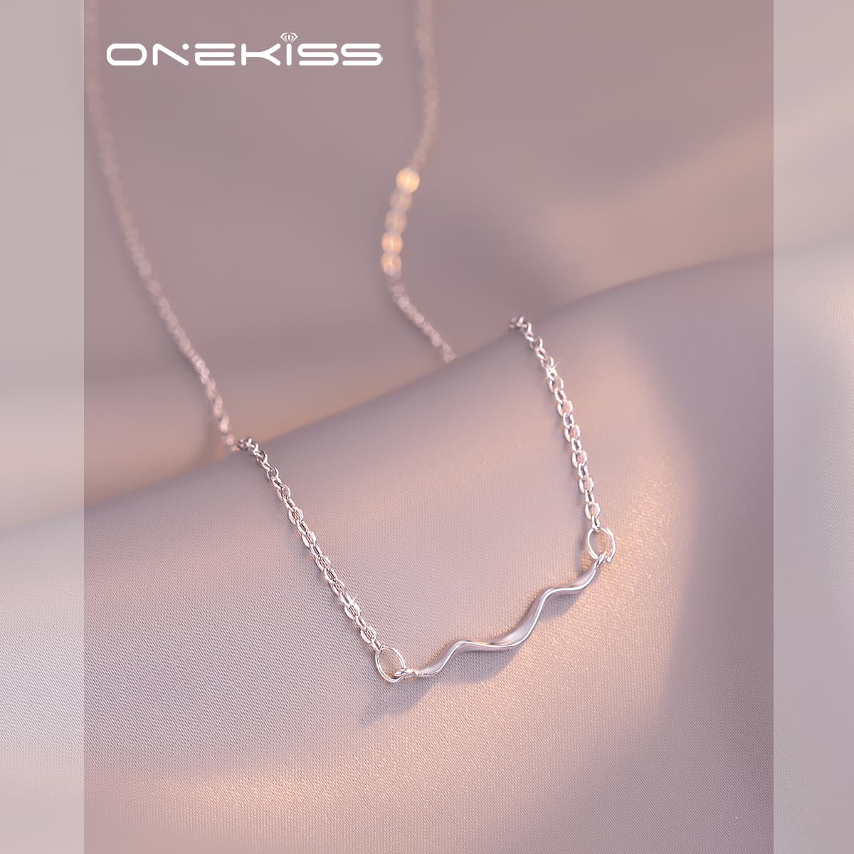 Ожерелье ONEKISS Золото Покрытый Медный Цепочки и ожерелья Женские - изображение 6