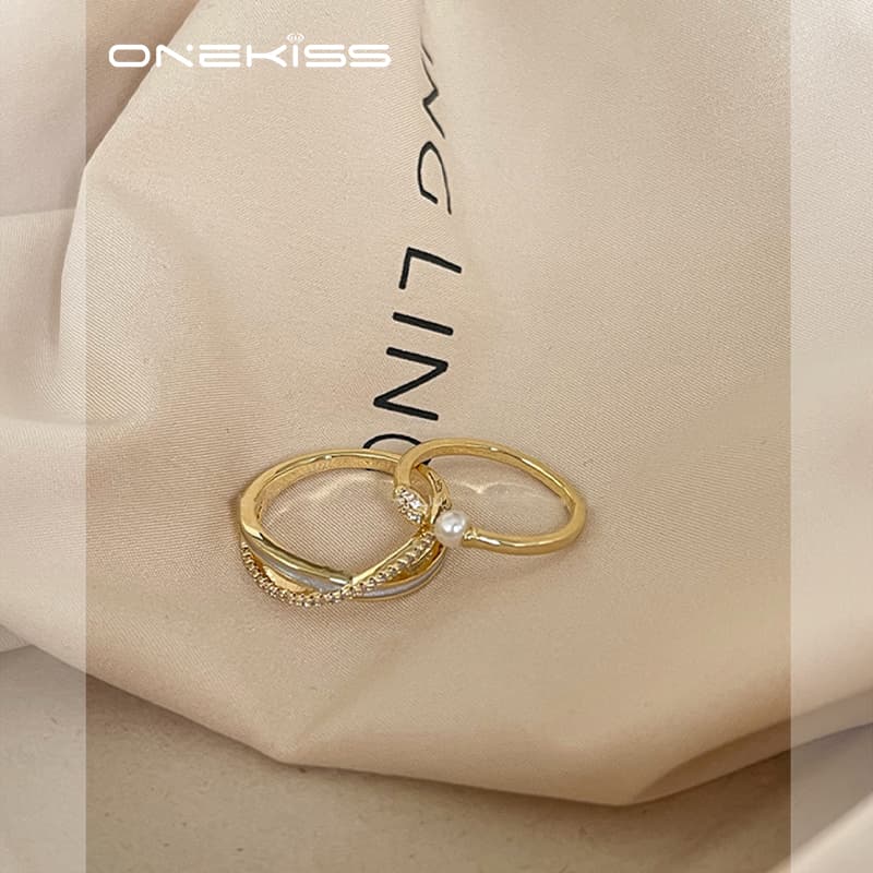 Кольцо ONEKISS Кольца Женские - изображение 5