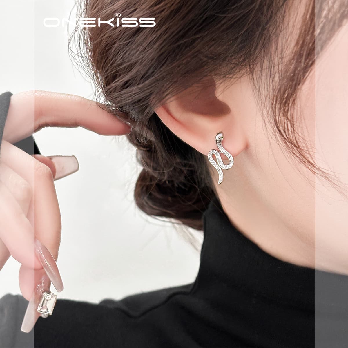 Серьги ONEKISS Серьги-гвоздики Женские - изображение 5