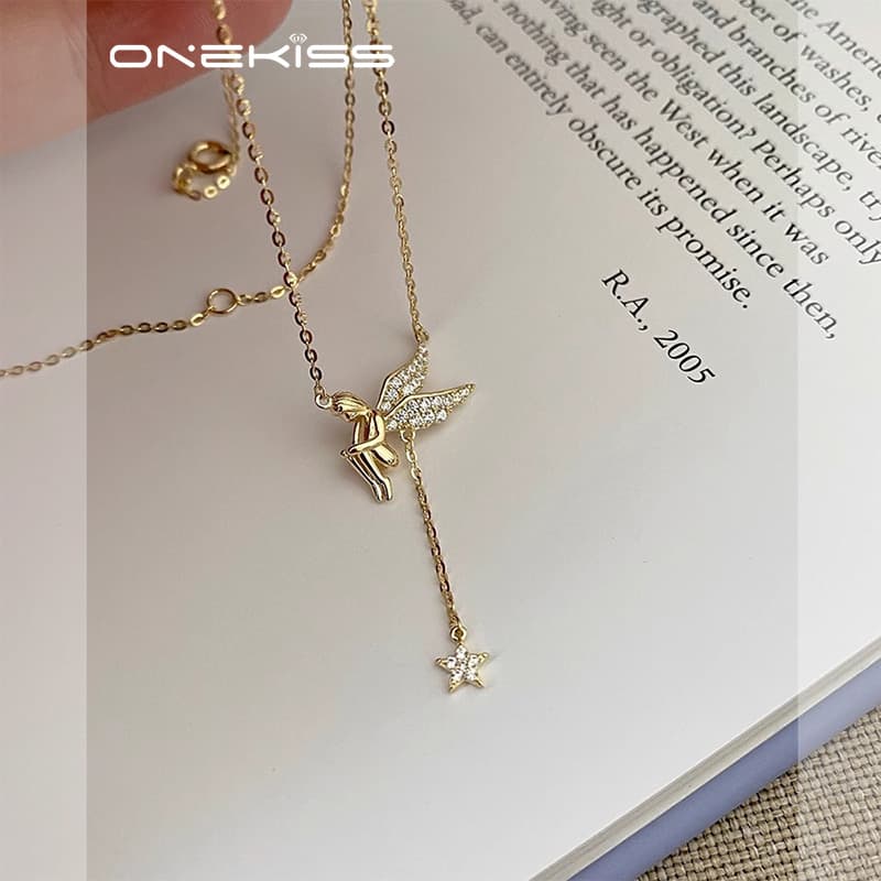 Ожерелье ONEKISS Циркон Цепочки и ожерелья Женские - изображение 5