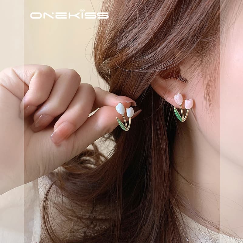 Серьги ONEKISS Серьги-гвоздики Женские - изображение 3