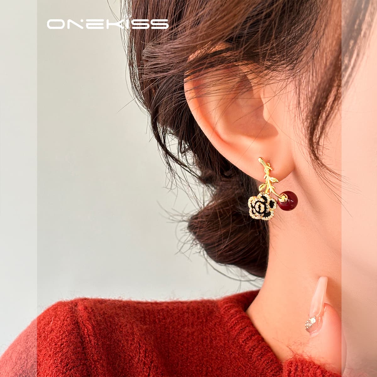 Серьги ONEKISS Серьги-гвоздики Женские - изображение 6