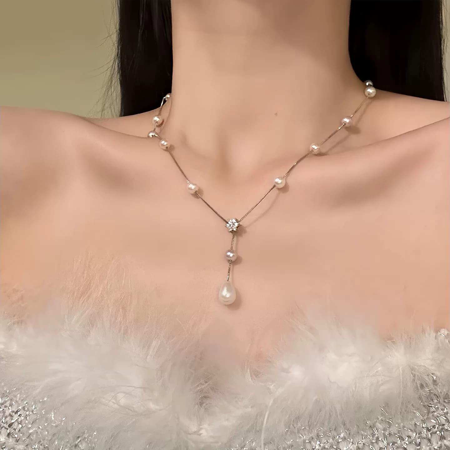 Ожерелье ONEKISS Медь с золотым покрытием Цепочки и ожерелья Женские - изображение 4