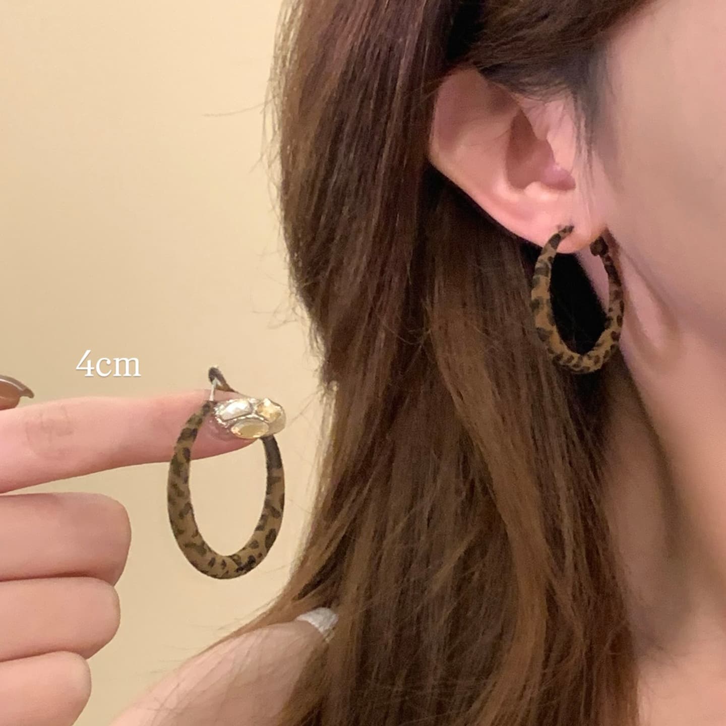 Серьги ONEKISS Серьги из велюра для женщин - изображение 3