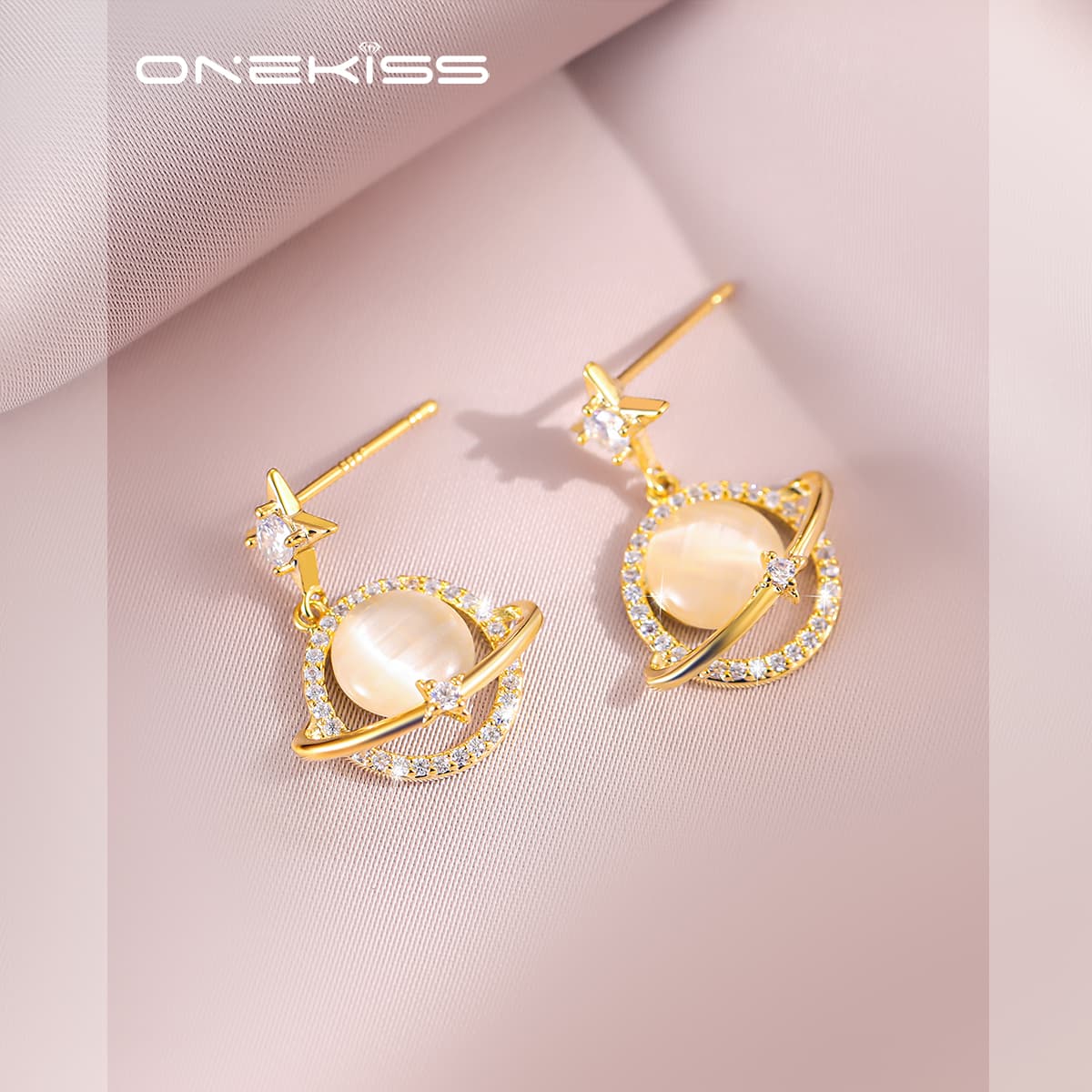 Серьги ONEKISS Серьги-гвоздики Женские - изображение 8