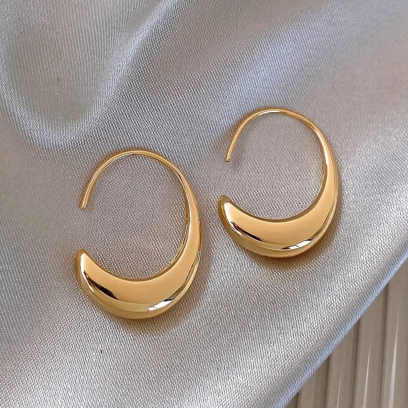 Серьги ONEKISS Серьги из меди с золотым покрытием женские - изображение 3