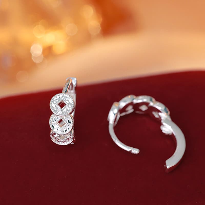 Серьги ONEKISS Серьги из меди с золотым покрытием женские - изображение 5