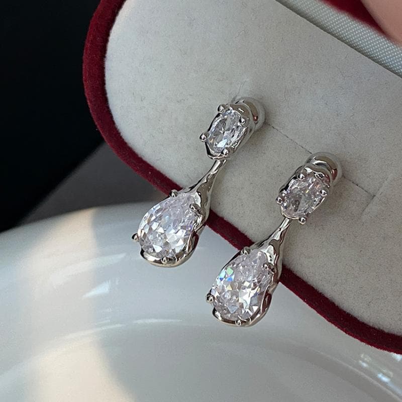 Серьги ONEKISS Серьги из покрытого золотом медного кубического циркония женские - изображение 5