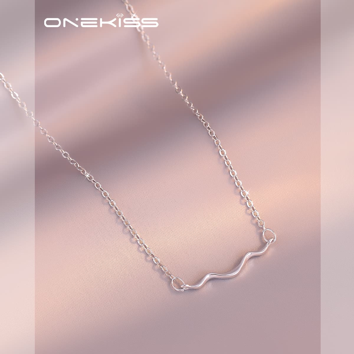 Ожерелье ONEKISS Золото Покрытый Медный Цепочки и ожерелья Женские - изображение 7