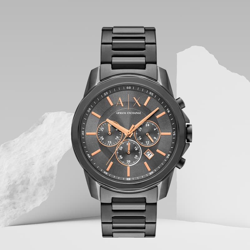Механические часы Armani Exchange Black Warrior Watch - изображение 6