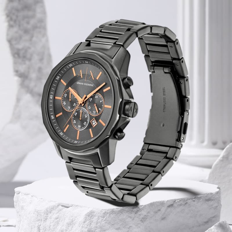 Механические часы Armani Exchange Black Warrior Watch - изображение 4