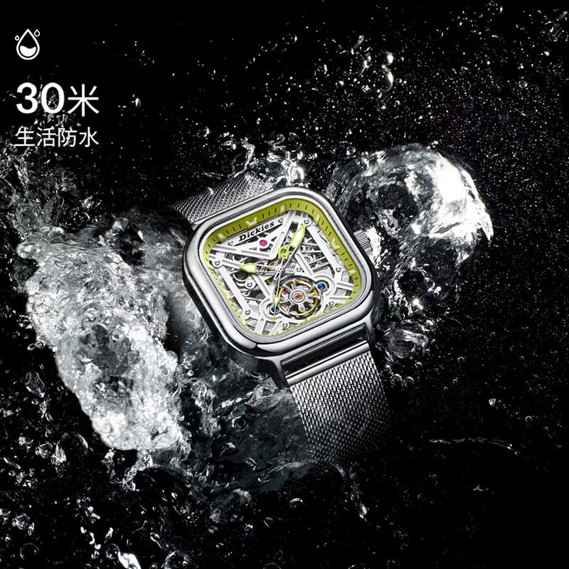 Механические часы Dickies Skeleton Mechanical Watch - изображение 7