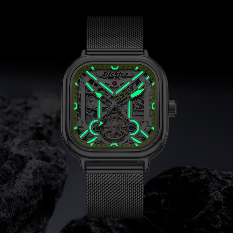 Механические часы Dickies Skeleton Mechanical Watch - изображение 4