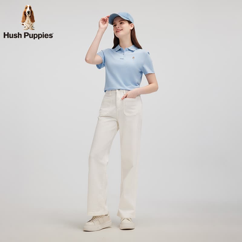 Джинсы Hush Puppies Fog Белый деним Женские джинсы - изображение 4