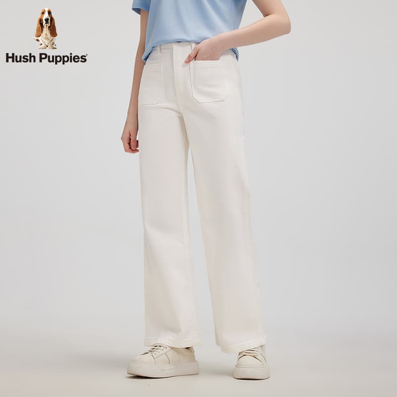 Джинсы Hush Puppies Fog Белый деним Женские джинсы - изображение 3