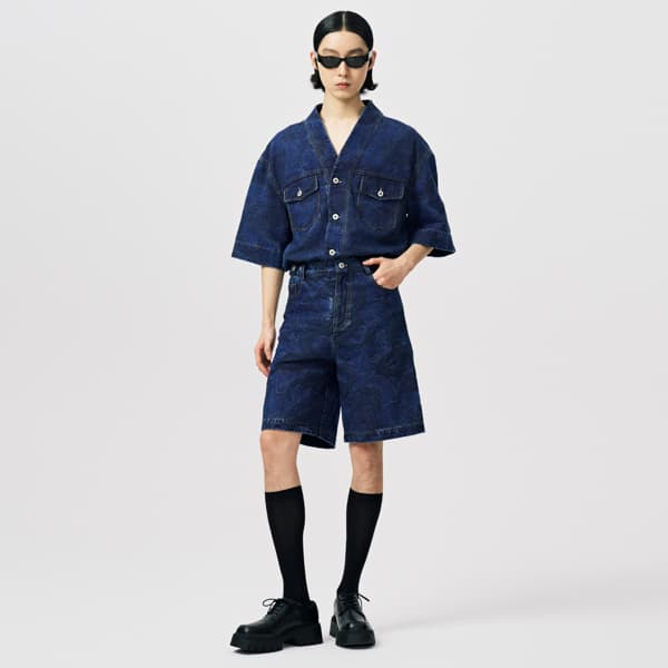 Джинсовые шорты Feng Chen Wang - изображение 1