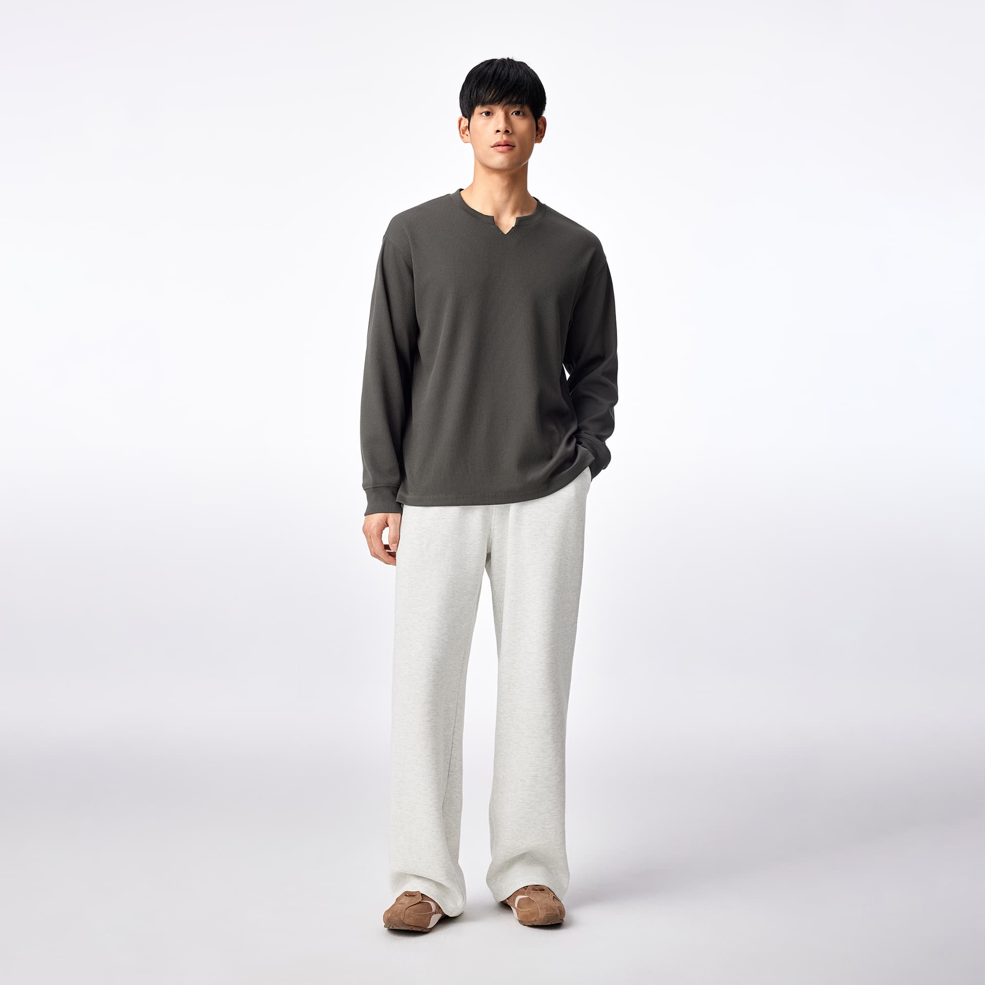 Штаны Bodydream Simple Pants Повседневные брюки Унисекс - изображение 4
