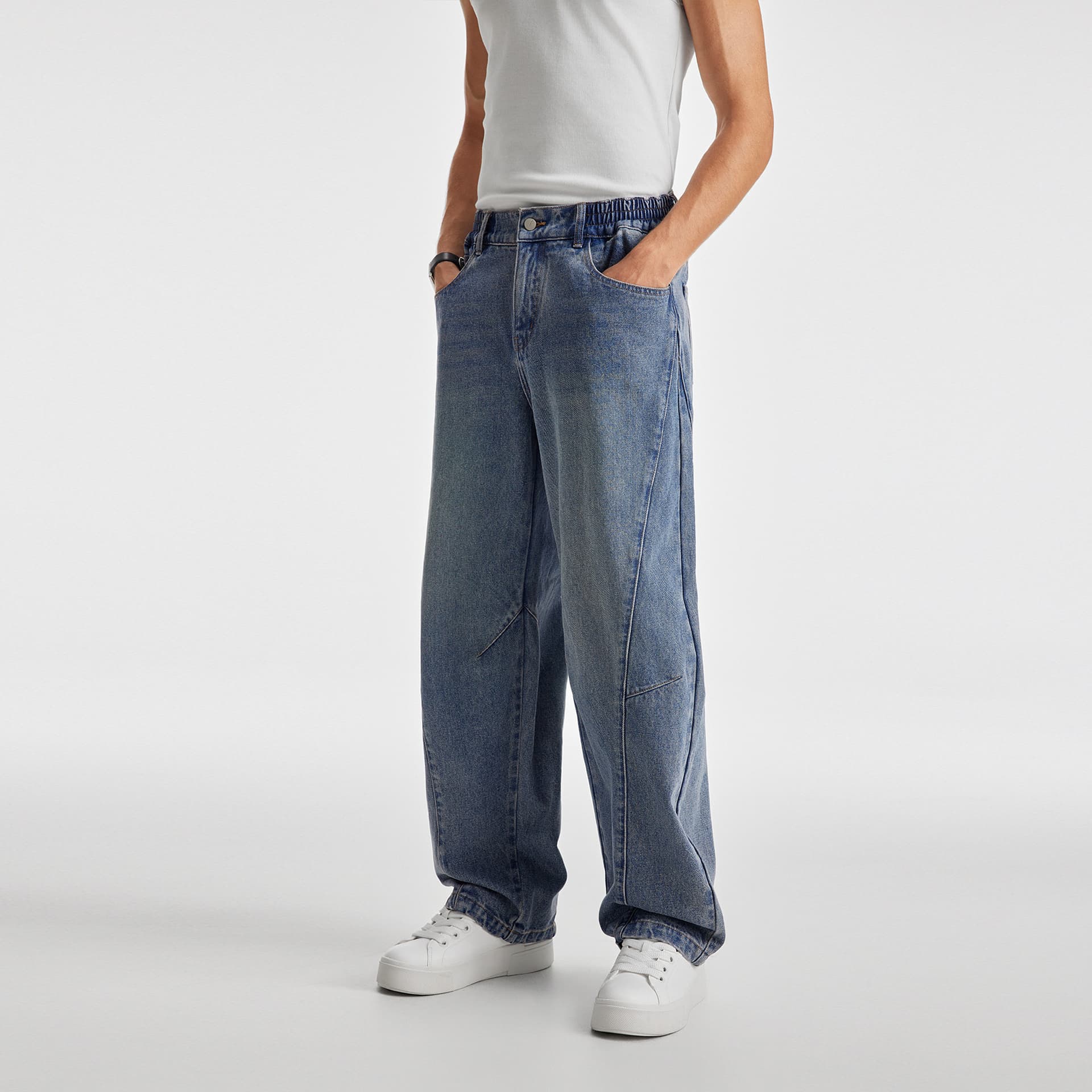 Штаны Bodydream Simple Pants Джинсы Мужской - изображение 13