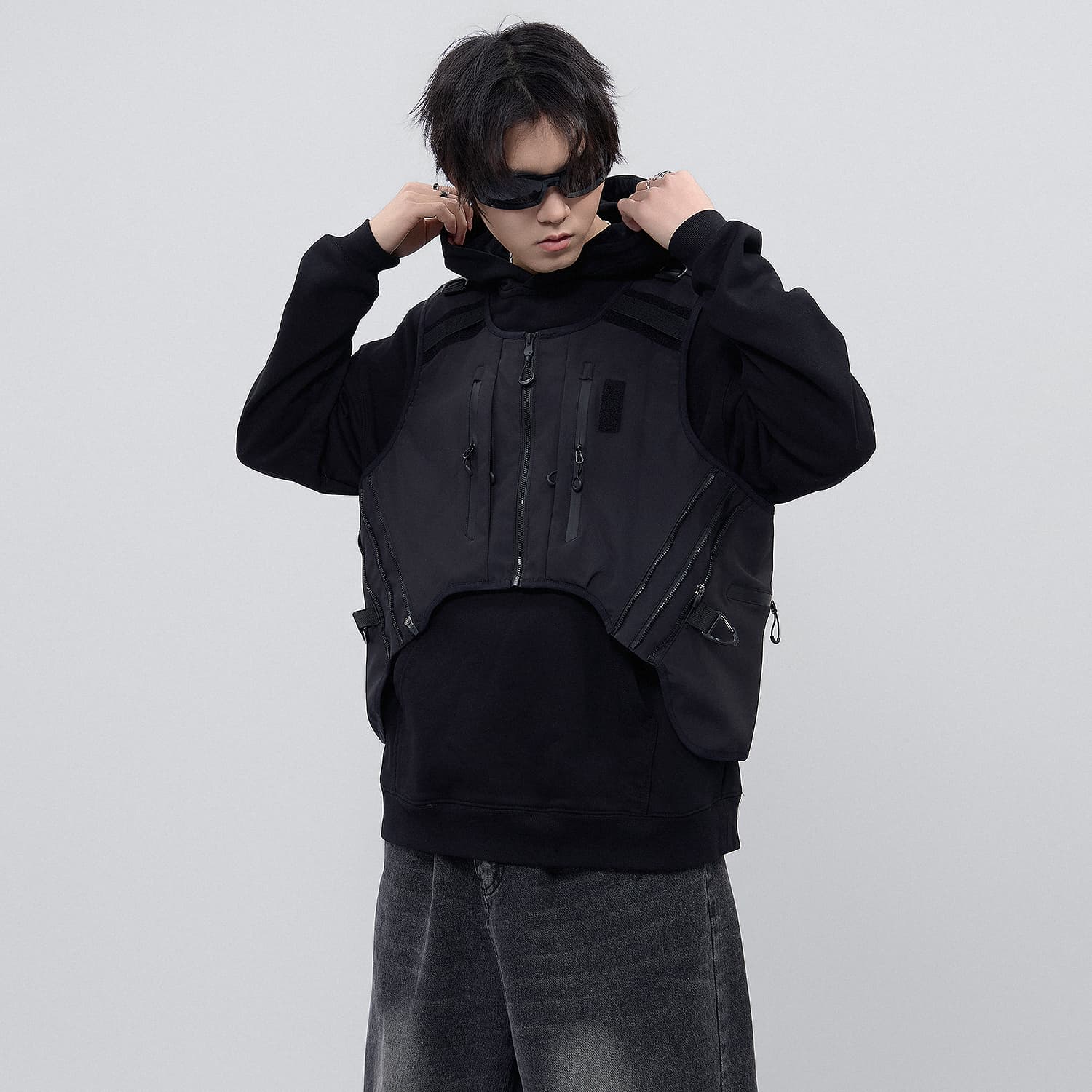 Жилет VIP Urban Techwear Collection Жилет Мужской Черный - изображение 4