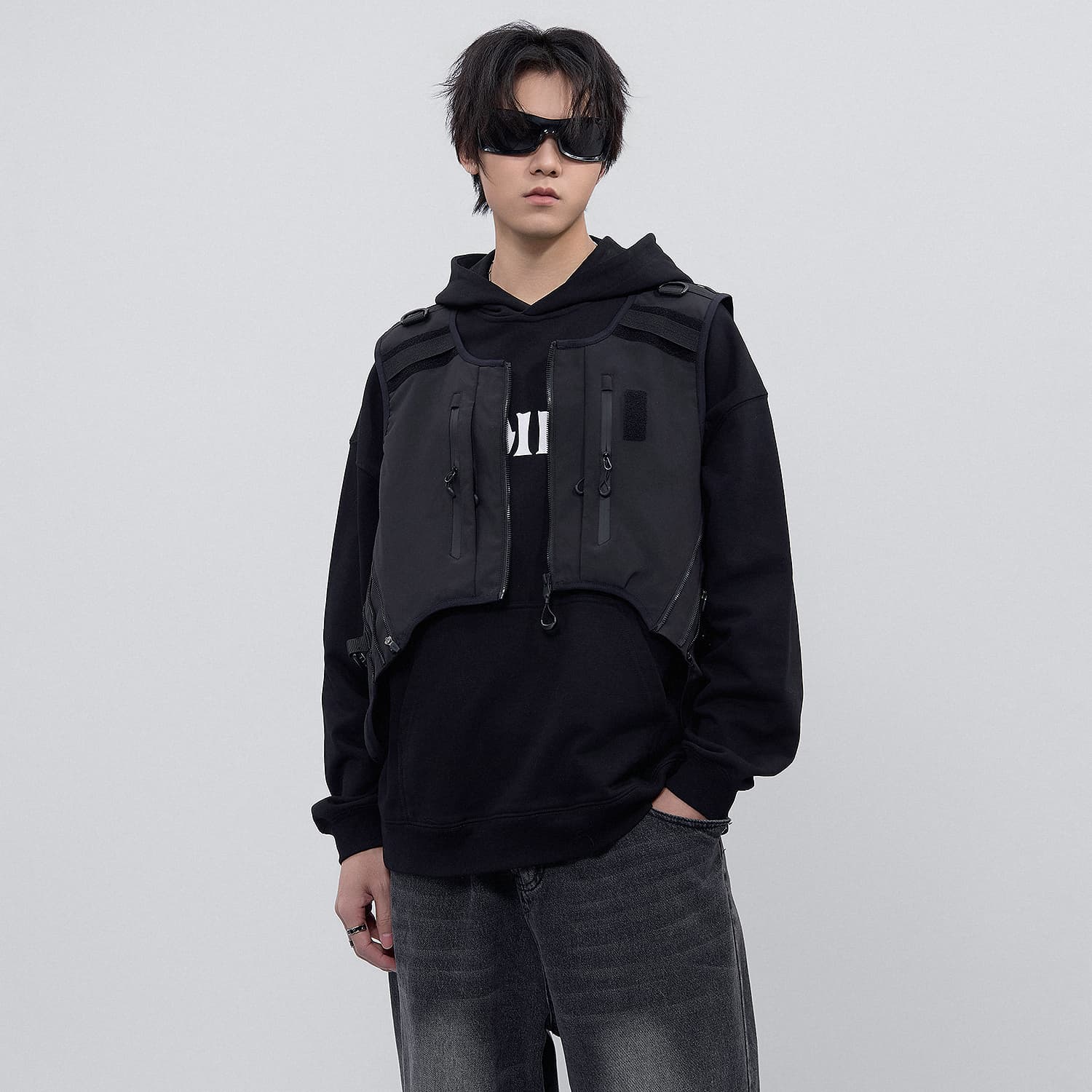 Жилет VIP Urban Techwear Collection Жилет Мужской Черный - изображение 3
