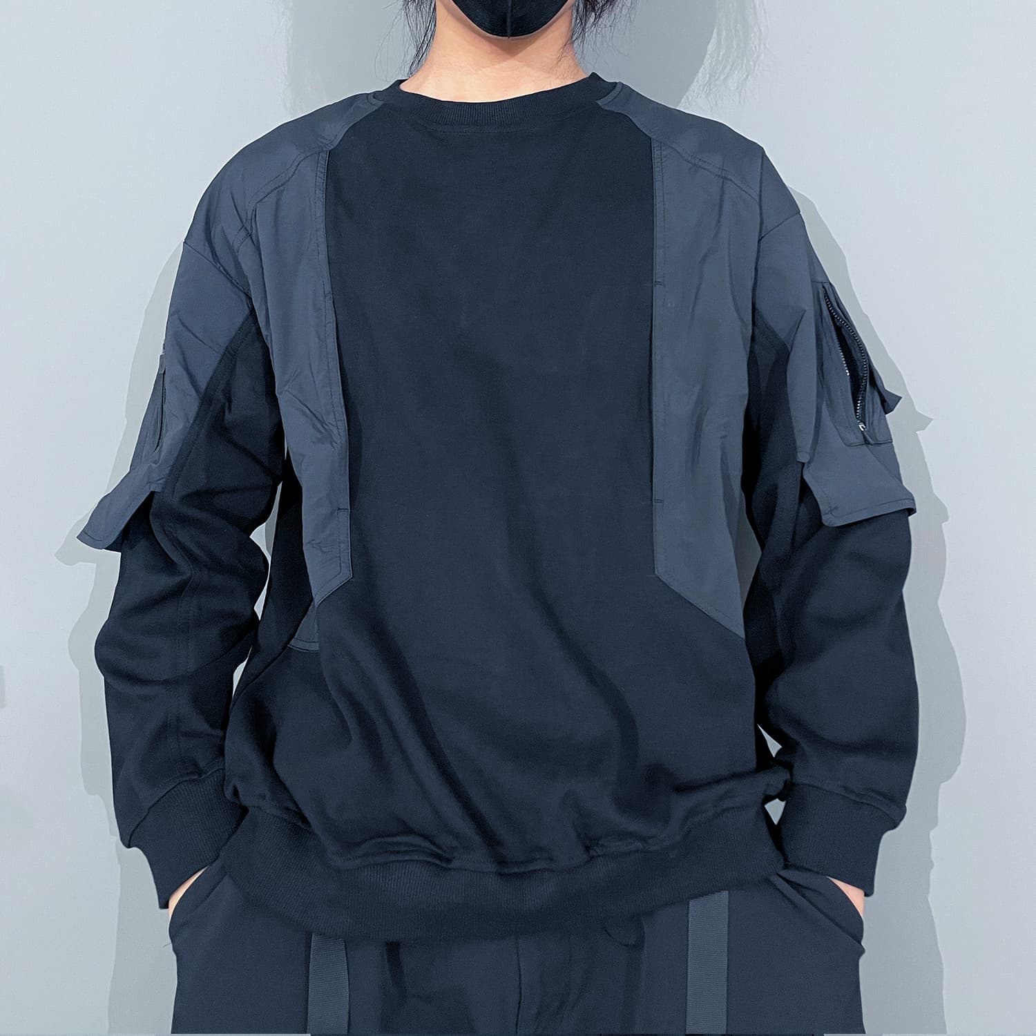 Худи VIP Urban Techwear Collection Черный Унисекс Толстовка - изображение 3