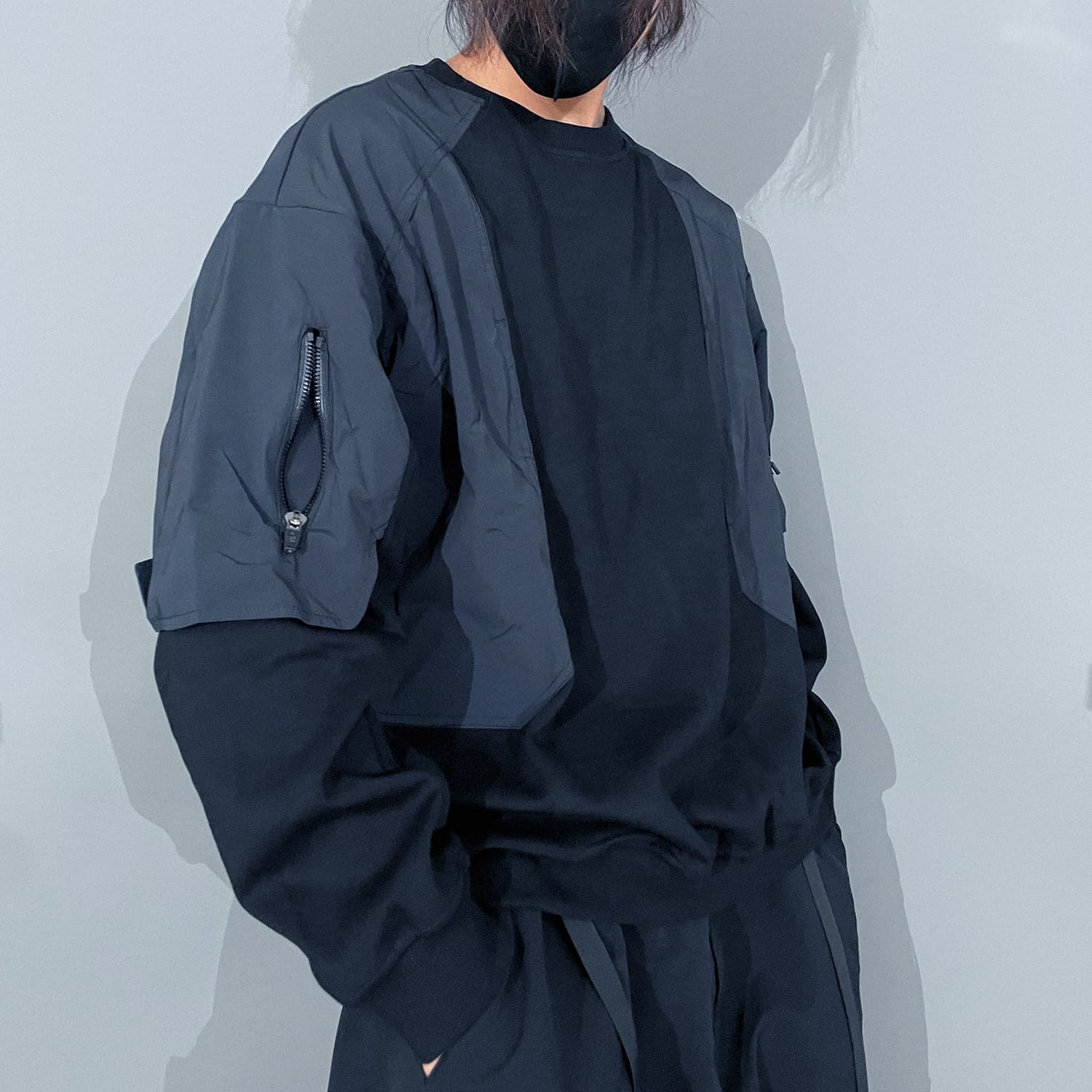 Худи VIP Urban Techwear Collection Черный Унисекс Толстовка - изображение 4