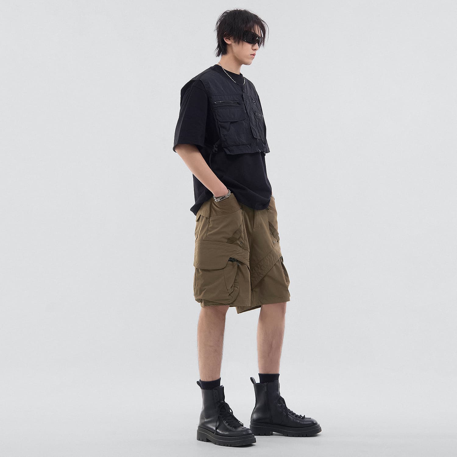VIP Urban Techwear Collection Карго Шорты Унисекс - изображение 2