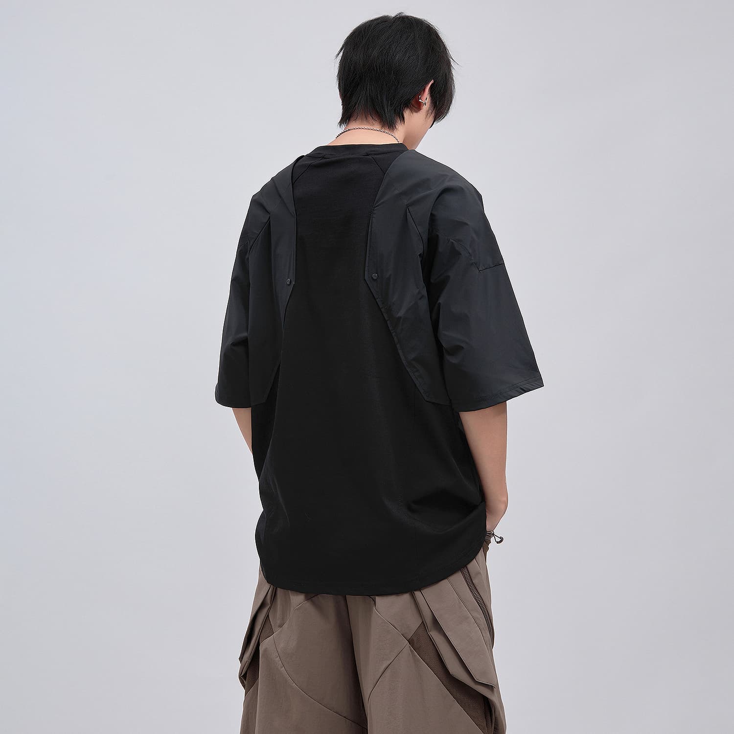 Футболка VIP Urban Techwear Collection Мужские T-рубашки - изображение 5